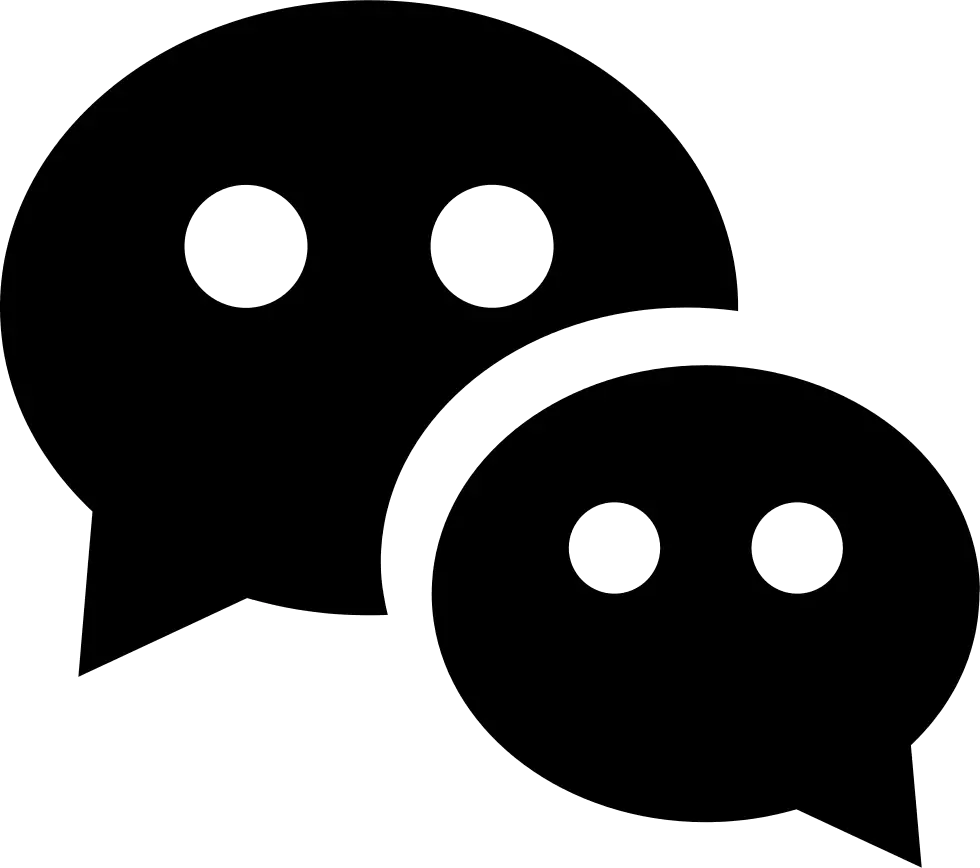 Chat Bubbles Icon for Messaging Apps
