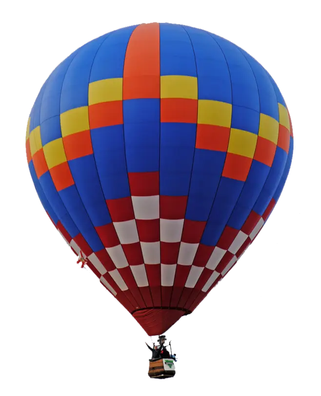 Colorful Hot Air Balloon Image