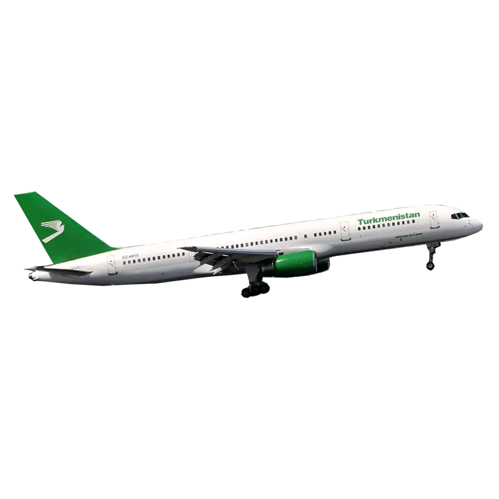 Passenger Airplane in Mid-Flight