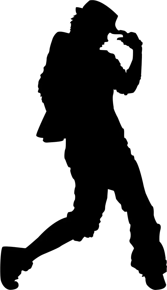 Dancer Silhouette in Motion