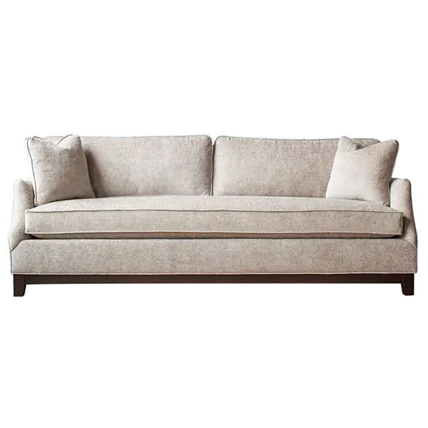 Beige Sofa with Soft Cushions