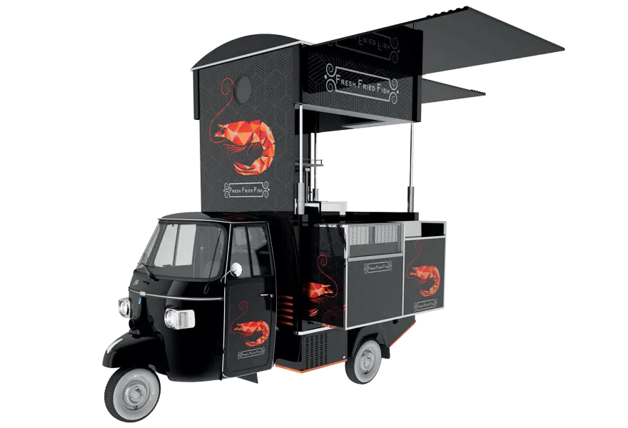 Black Food Truck Design
