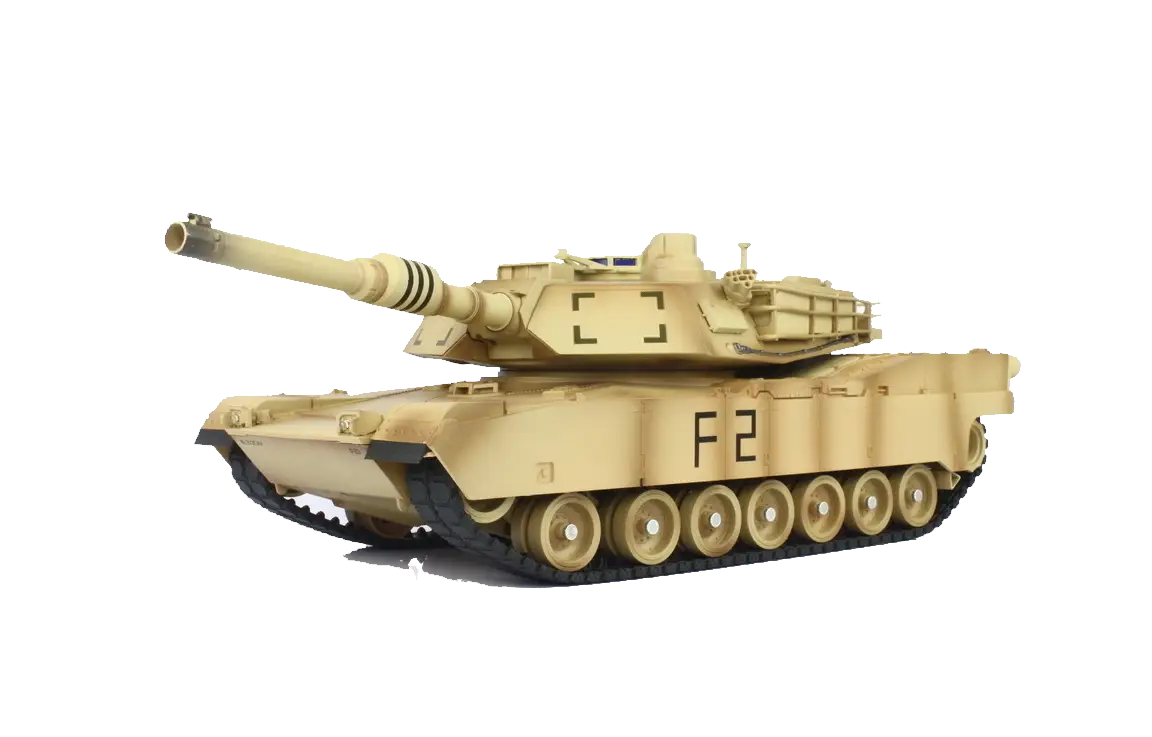 Desert Camouflage Military Tank