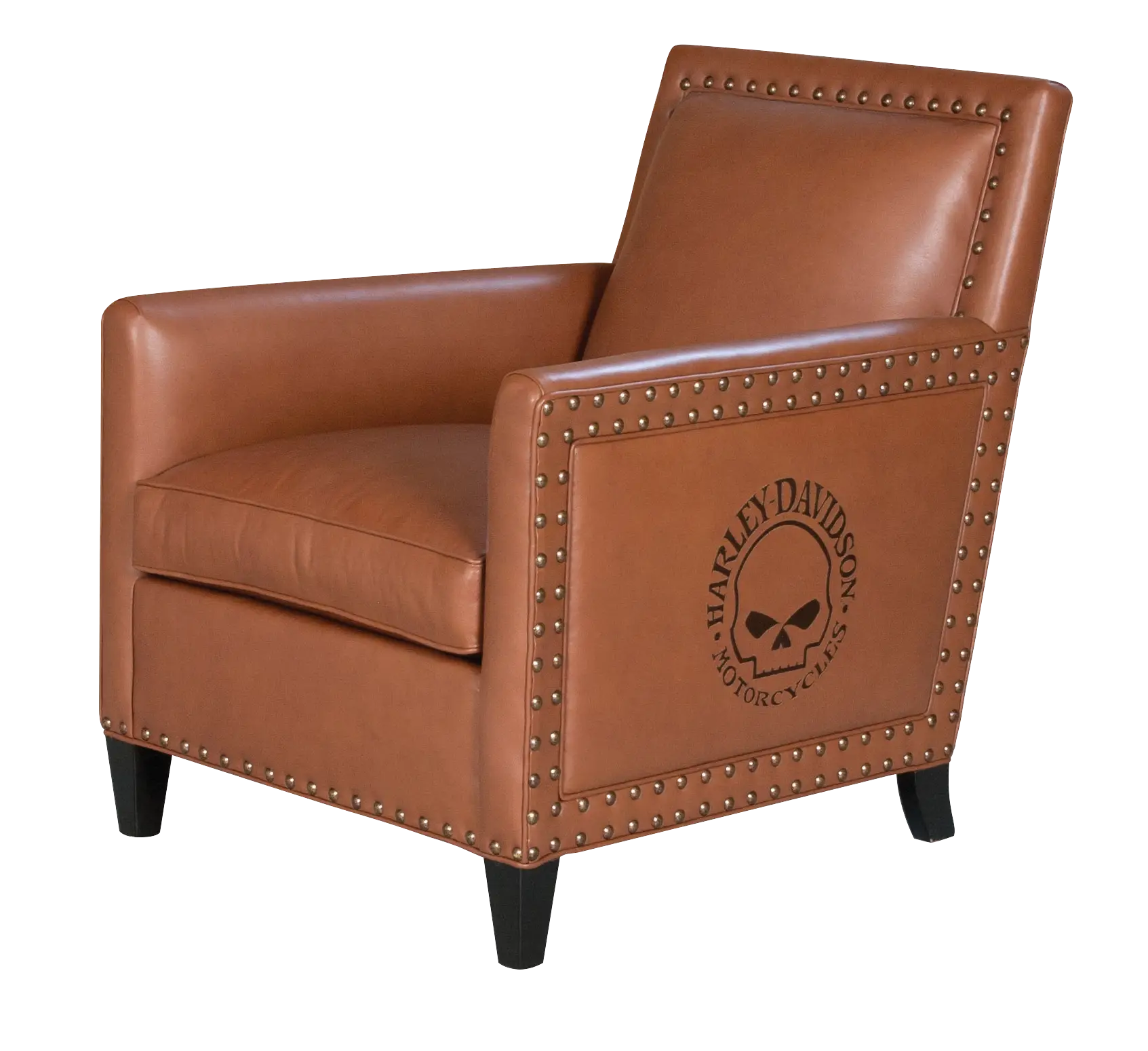 Brown Leather Armchair