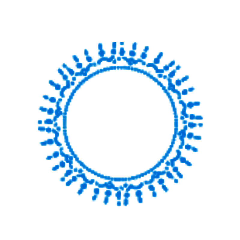 Blue Circular Pattern
