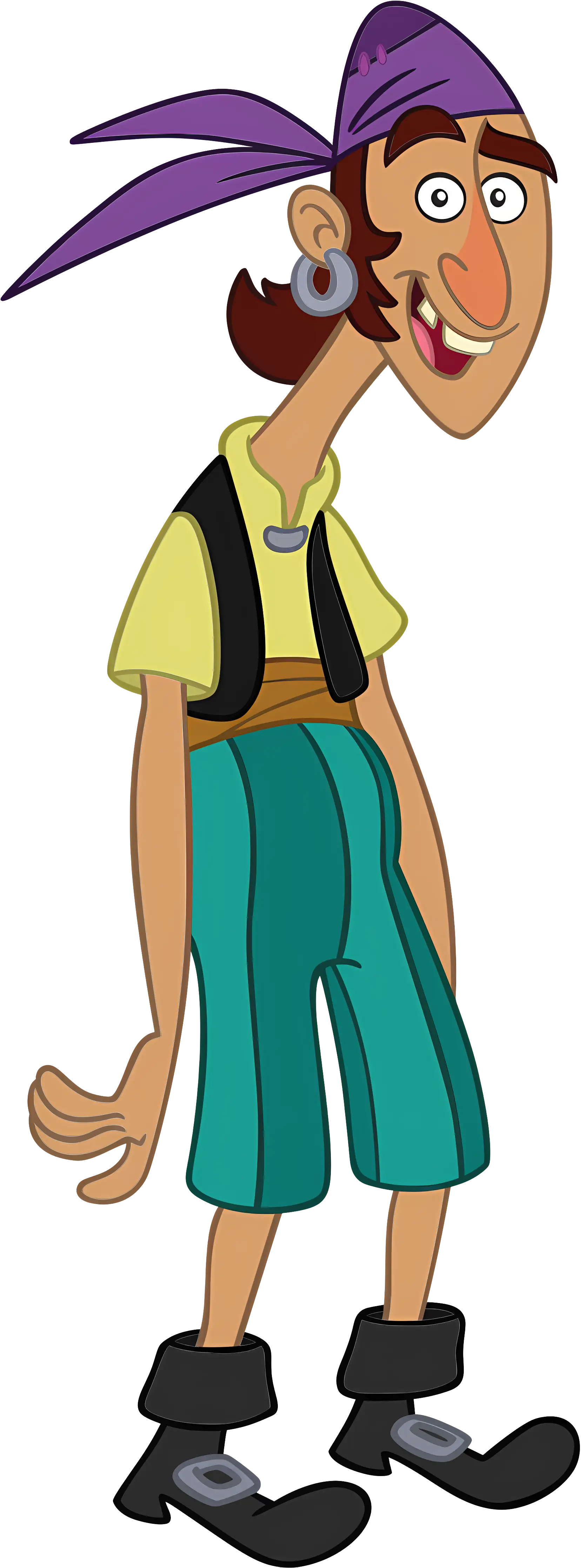 Cartoon Pirate Character Adventure