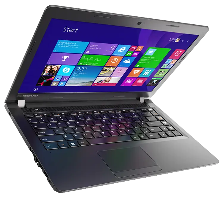Laptop with Bright and Colorful Screen Display