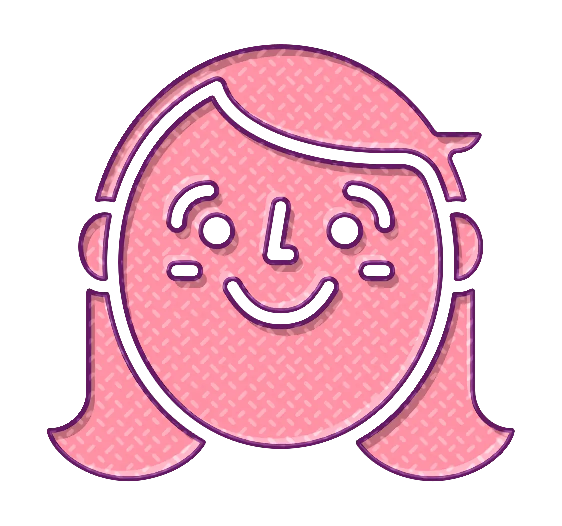 Smiling Girl Cartoon