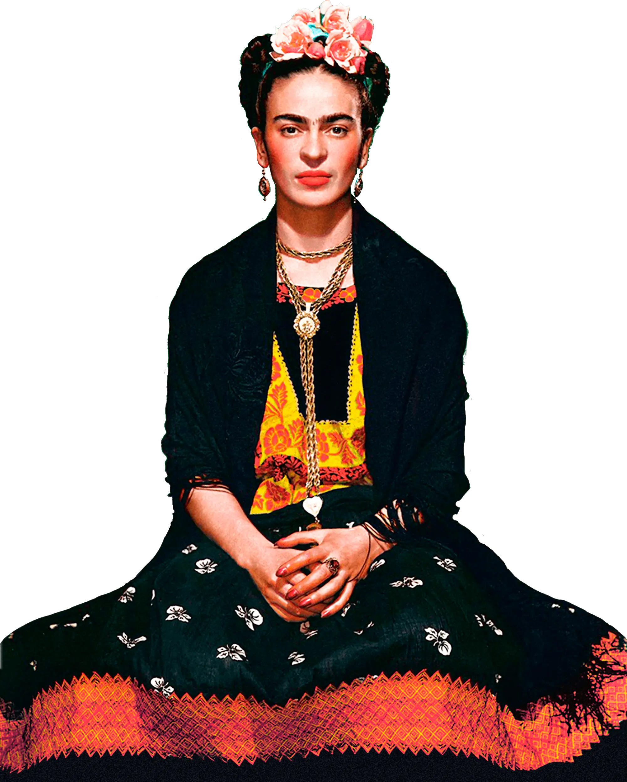 Woman in Traditional Dress