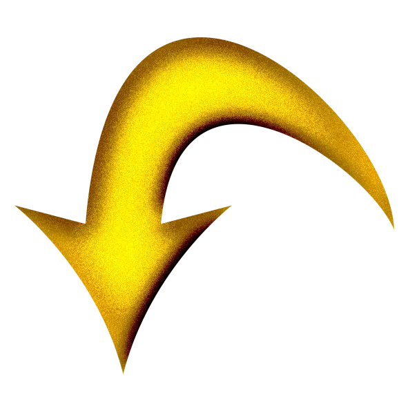 Yellow Downward Arrow