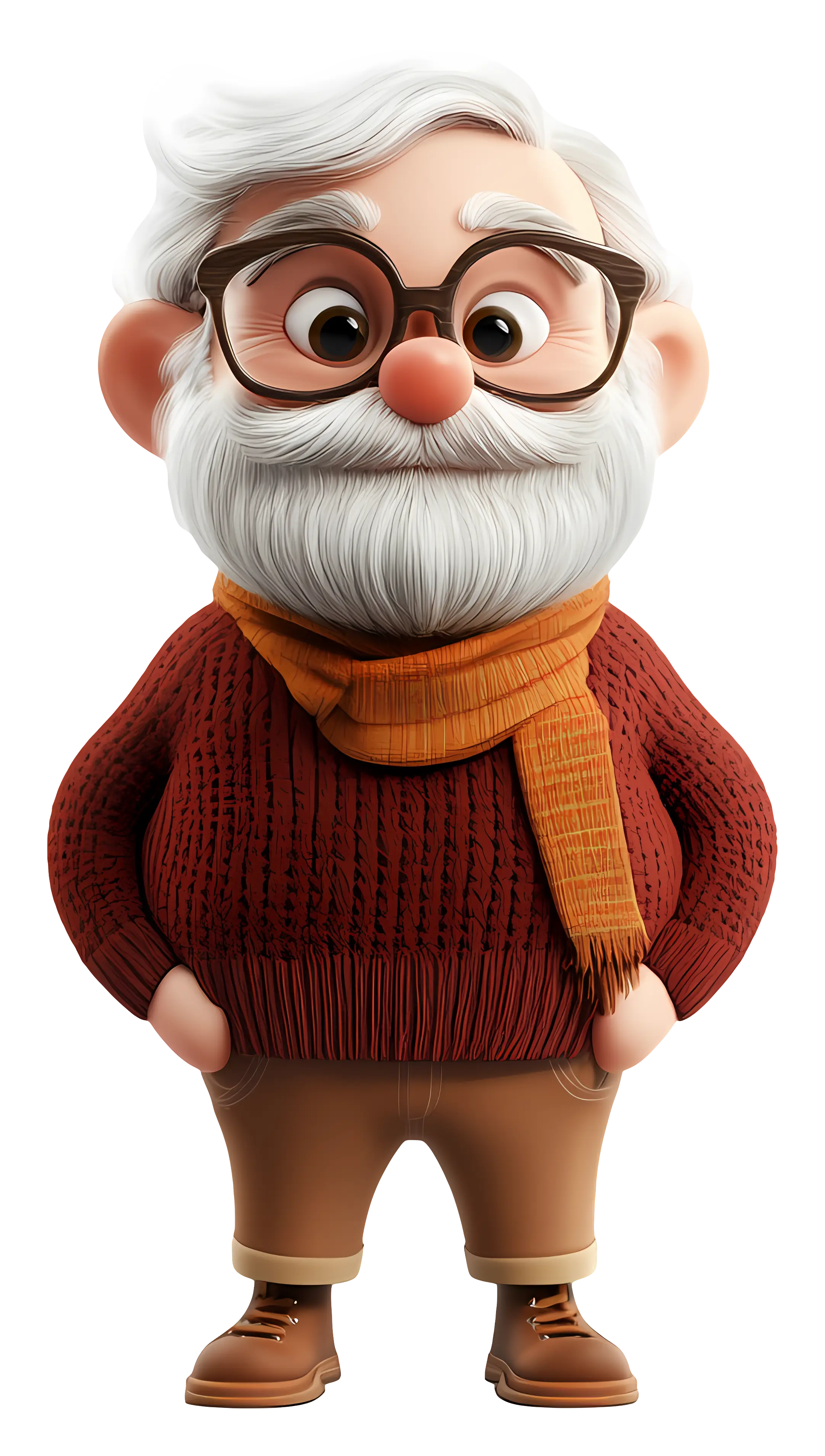 Old Man with Glasses