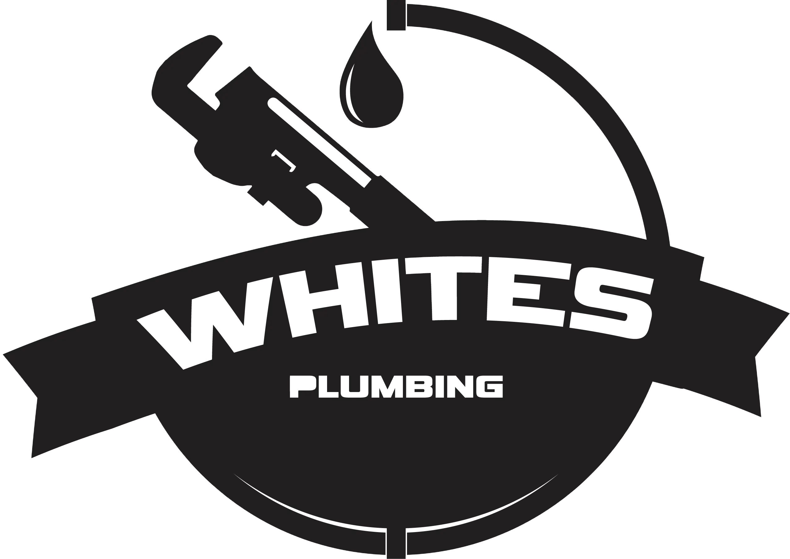 Whites Plumbing Logo