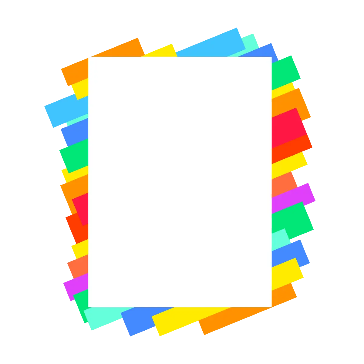 Colorful Frame Graphic Design