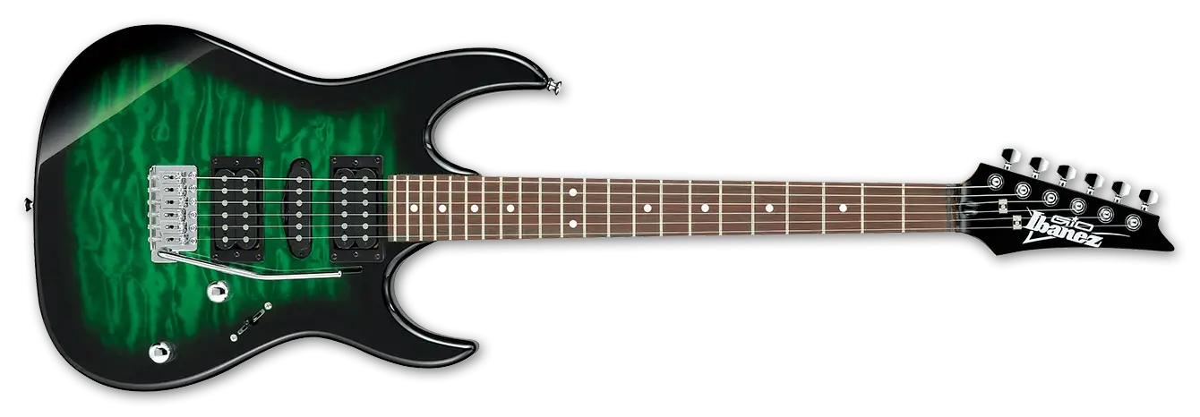 Green Electric Guitar