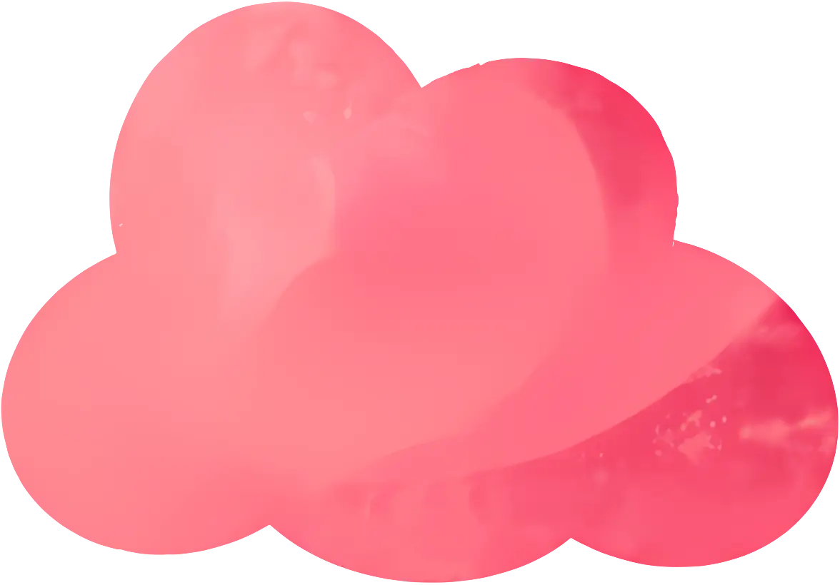 Pink Cloud Illustration