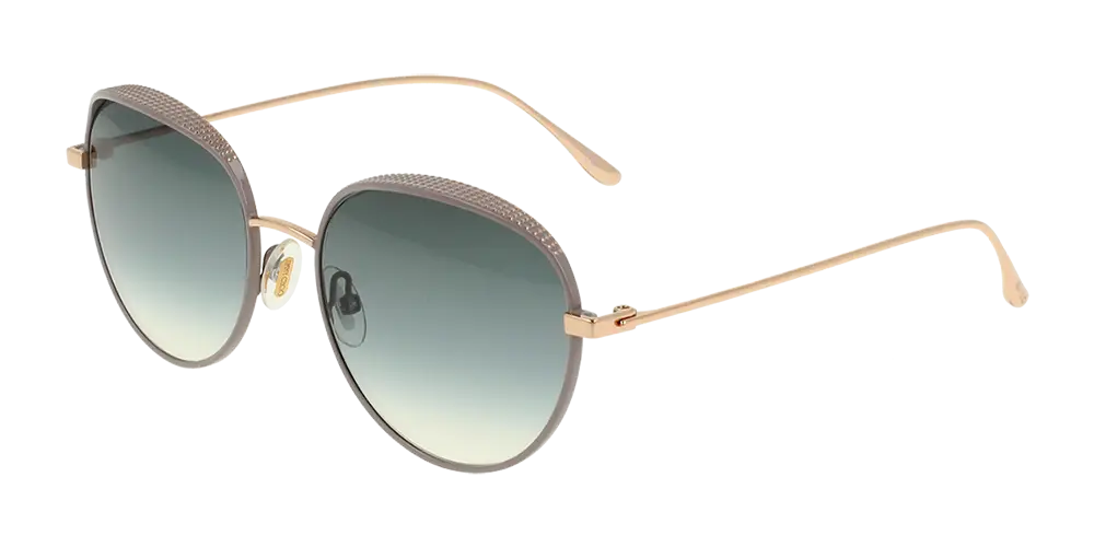 Stylish Round Sunglasses with Gradient Lenses