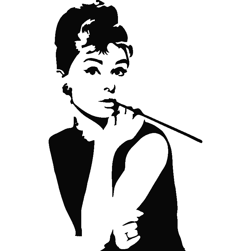 Classic Black and White Portrait