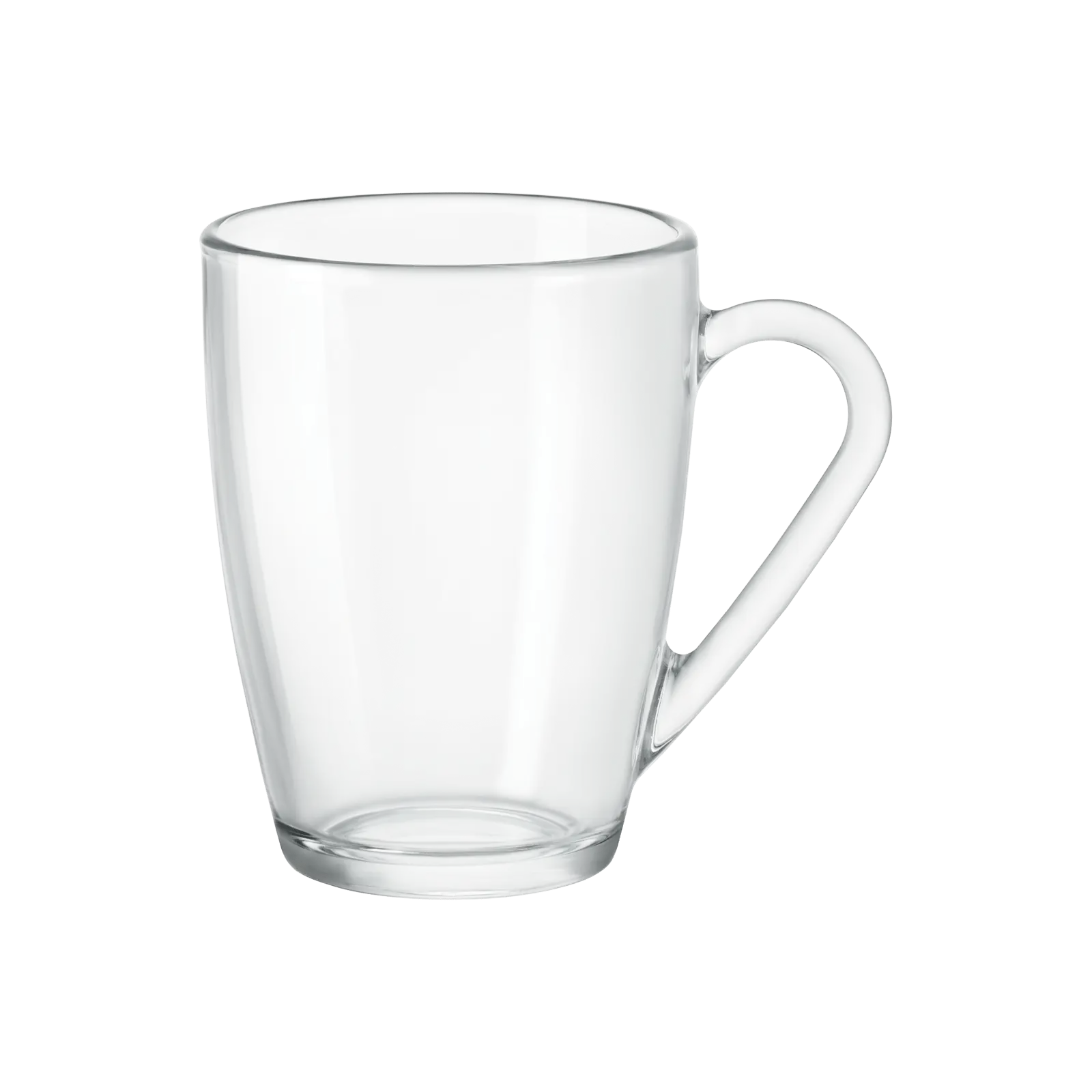 Transparent Glass Mug