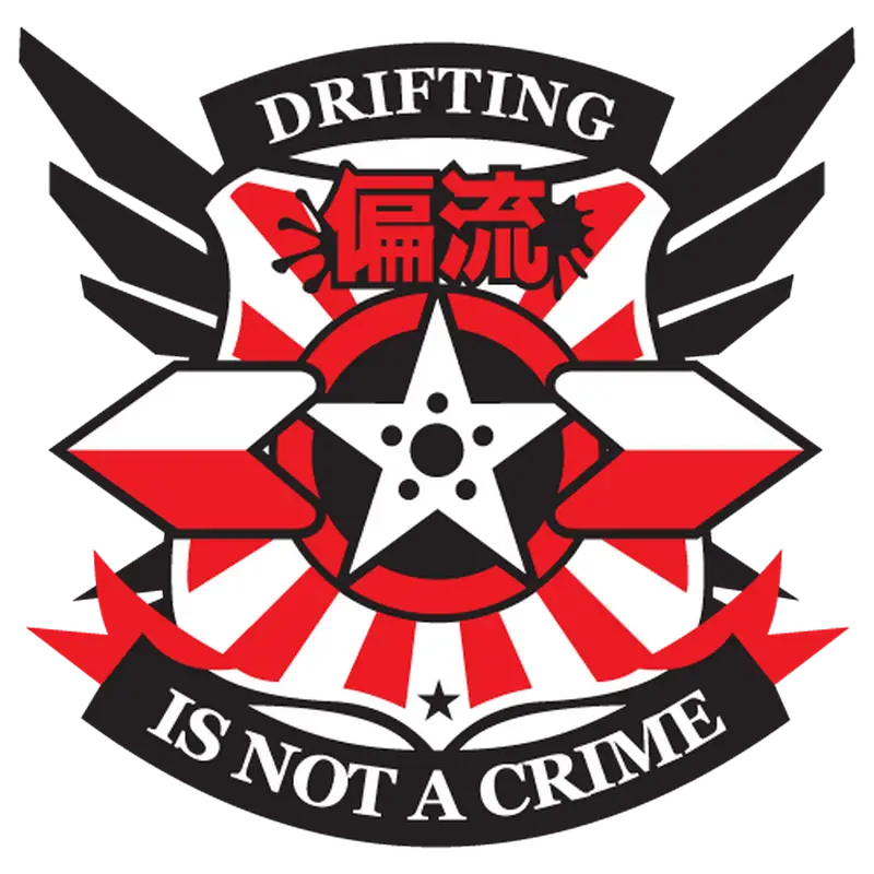 Drifting Is Not a Crime Emblem