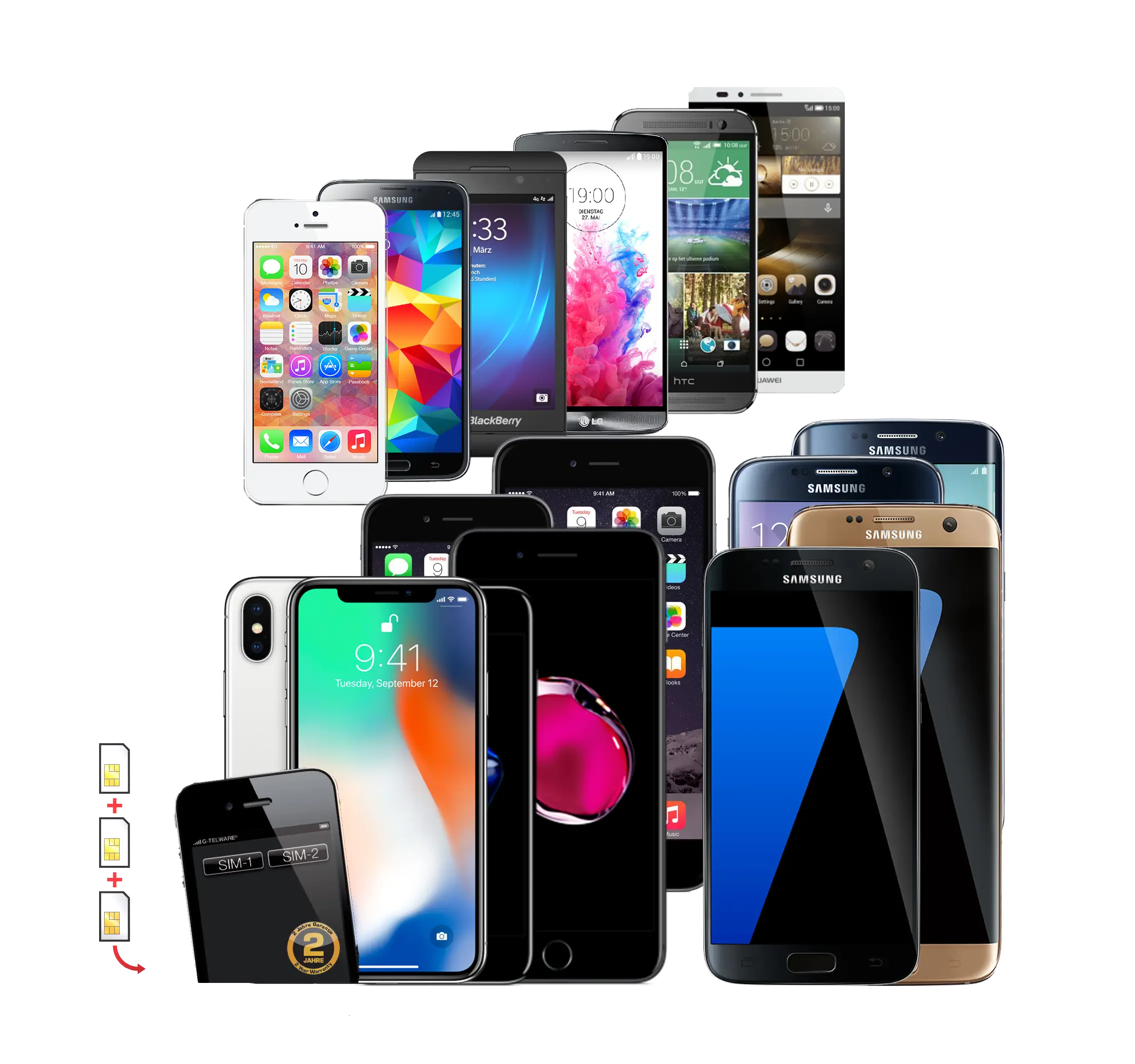Collection of Smartphones