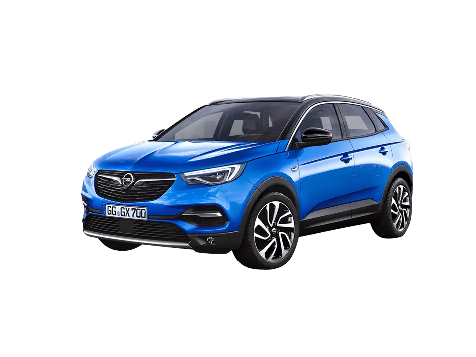 Blue SUV with a Modern Design