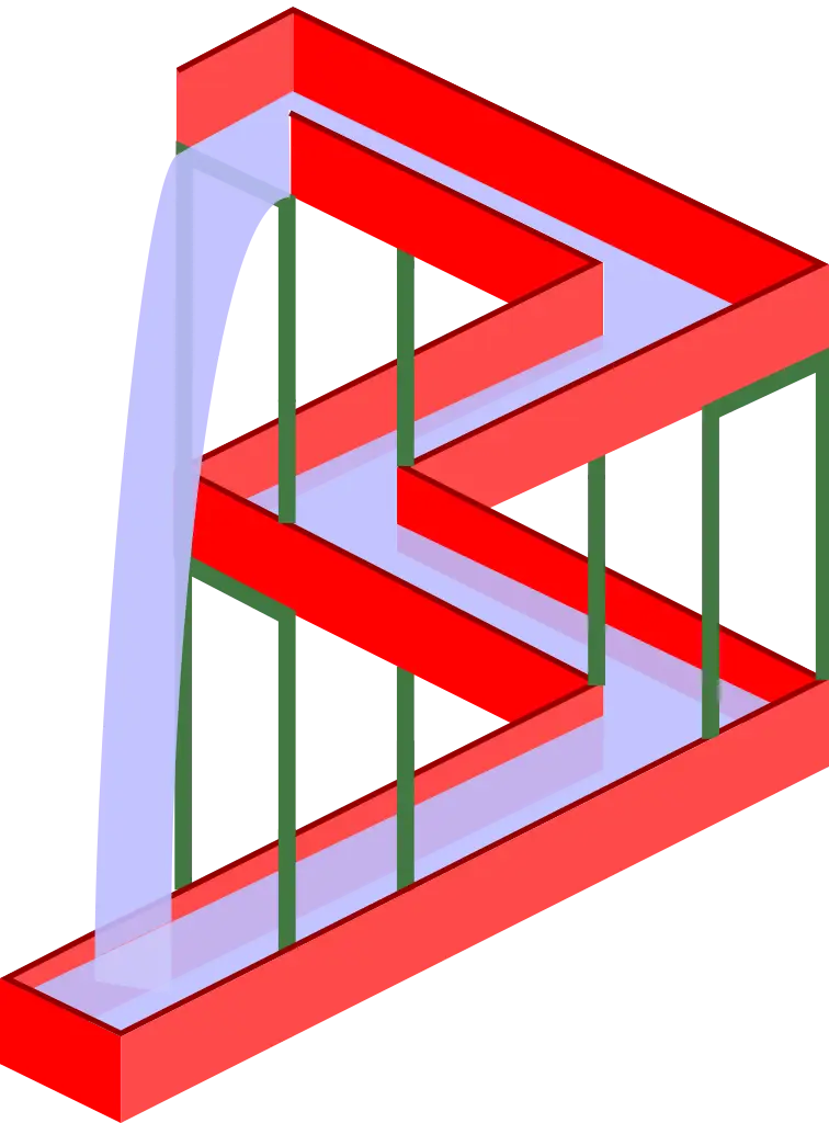 Impossible Geometric Waterfall
