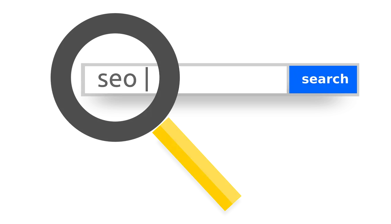 SEO Search Bar Illustration