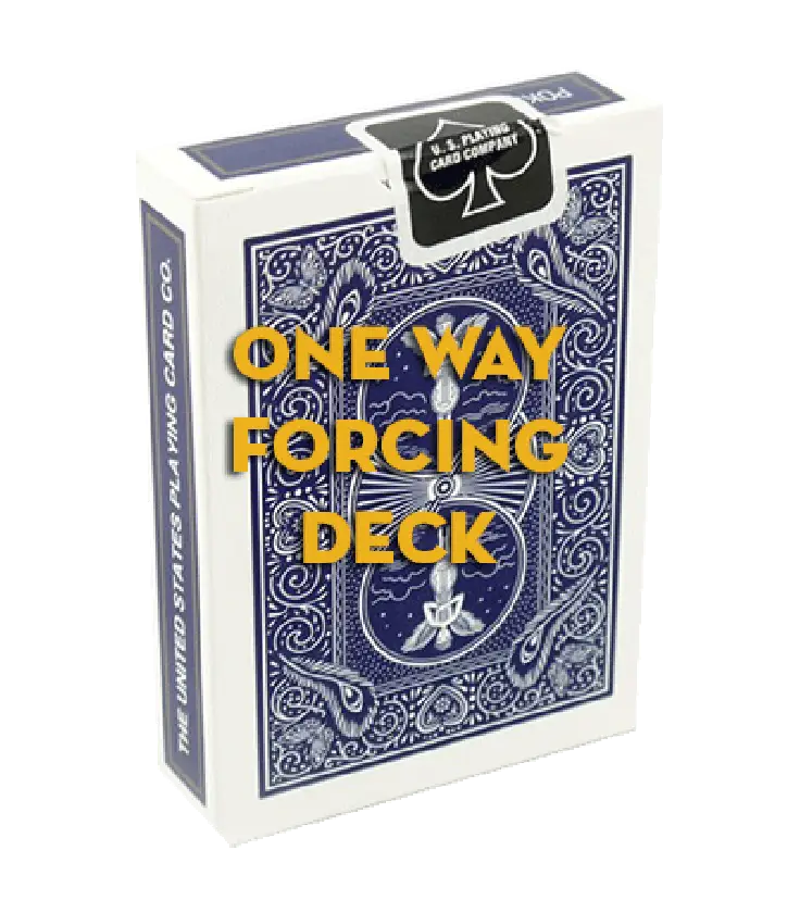 One Way Forcing Deck of Playing Cards