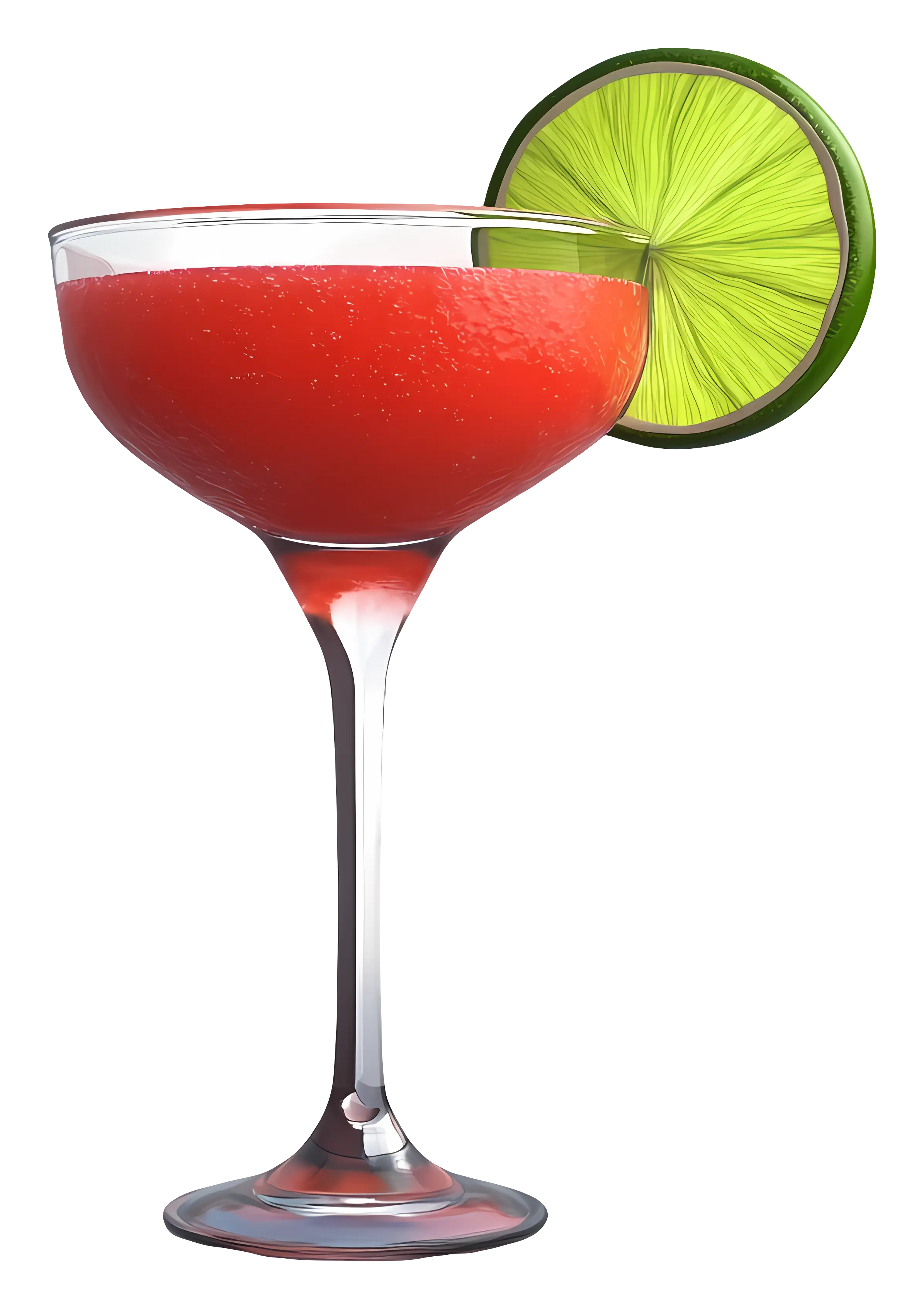 Refreshing Cocktail with Lime