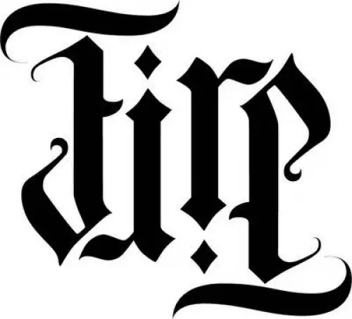 Fire Text Design