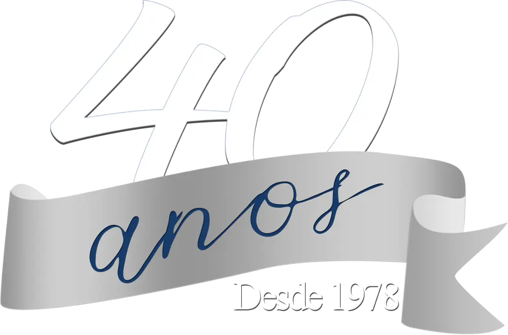 40 Years Anniversary Celebration Ribbon