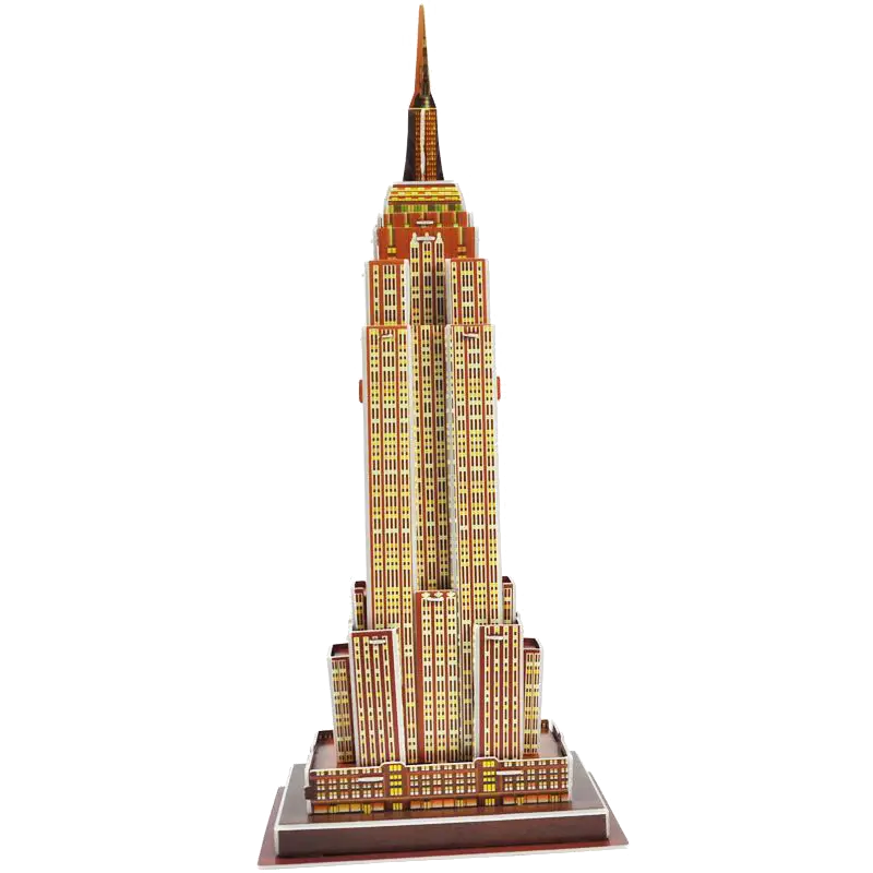 Iconic Empire State Building Model
