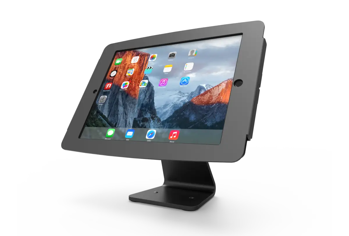 Tablet Device Displayed on a Stand