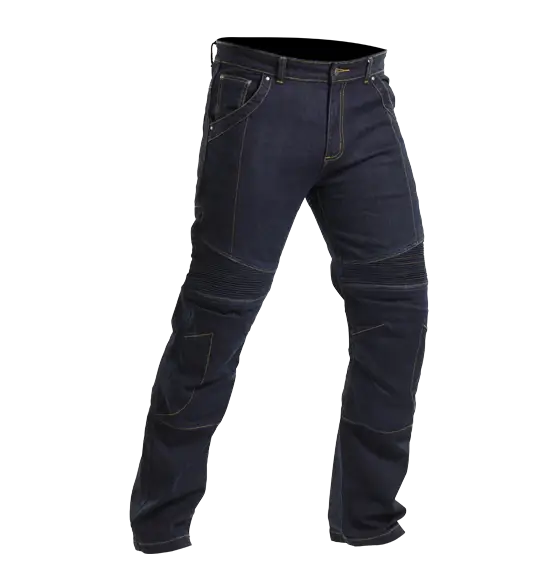 Dark Denim Jeans with Seam Details