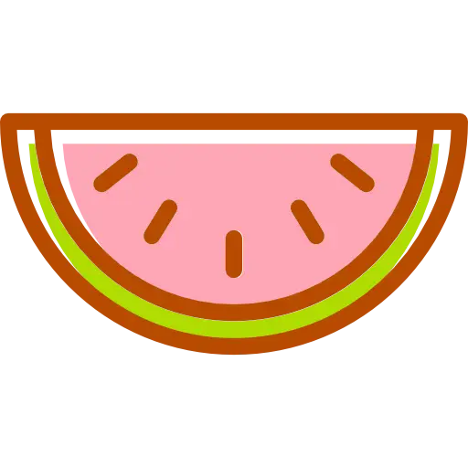 Cartoon Watermelon Slice