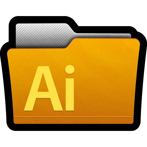 Illustrator File Folder Icon