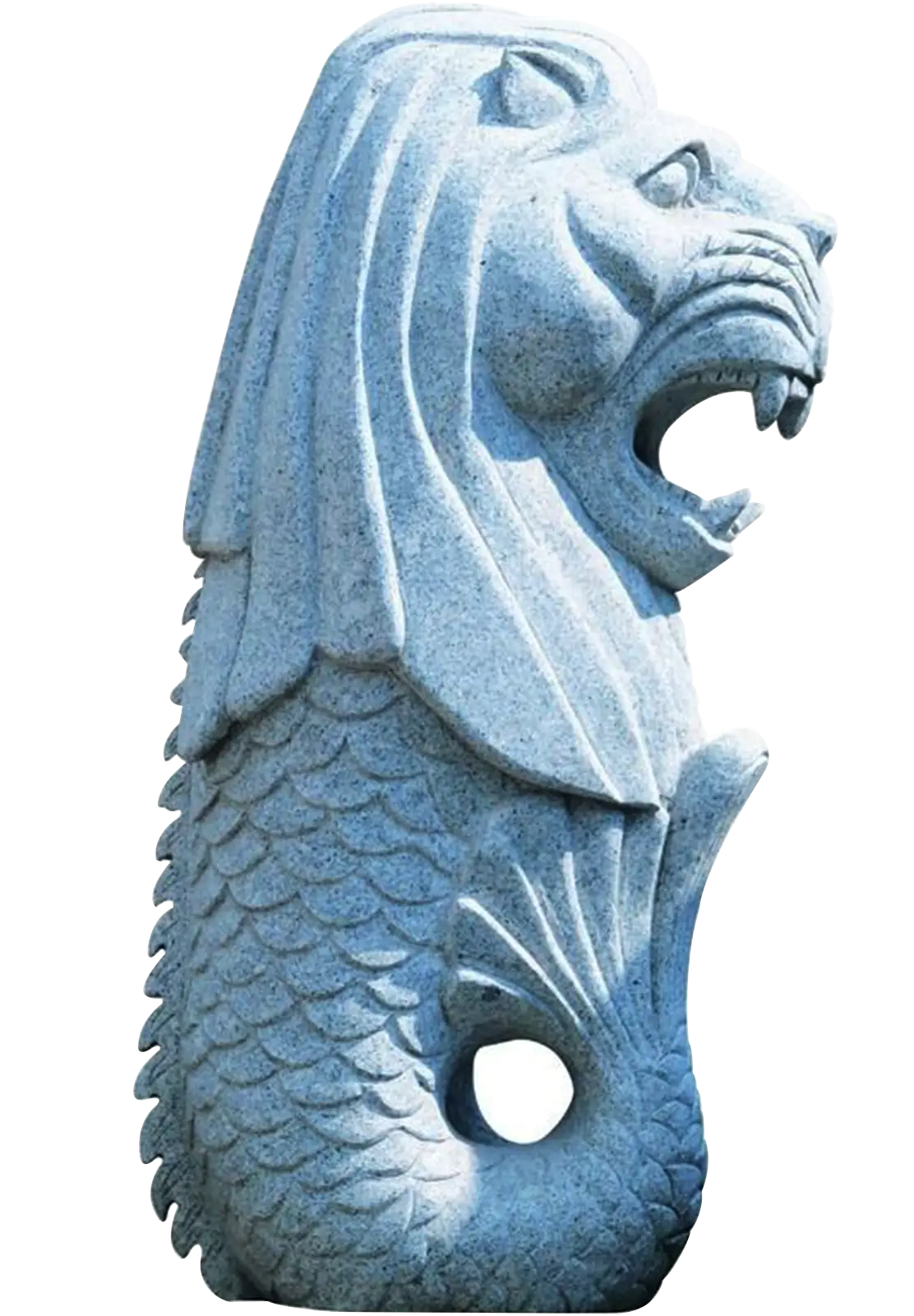 Merlion Statue in Singapore