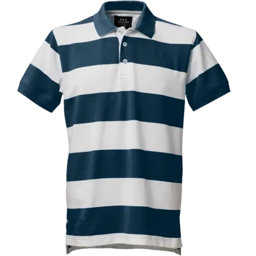 Striped Casual Polo Shirt