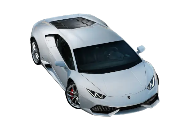 Silver Sports Car with a Sleek Design