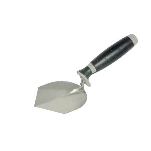 Metal Gardening Trowel with Black Handle