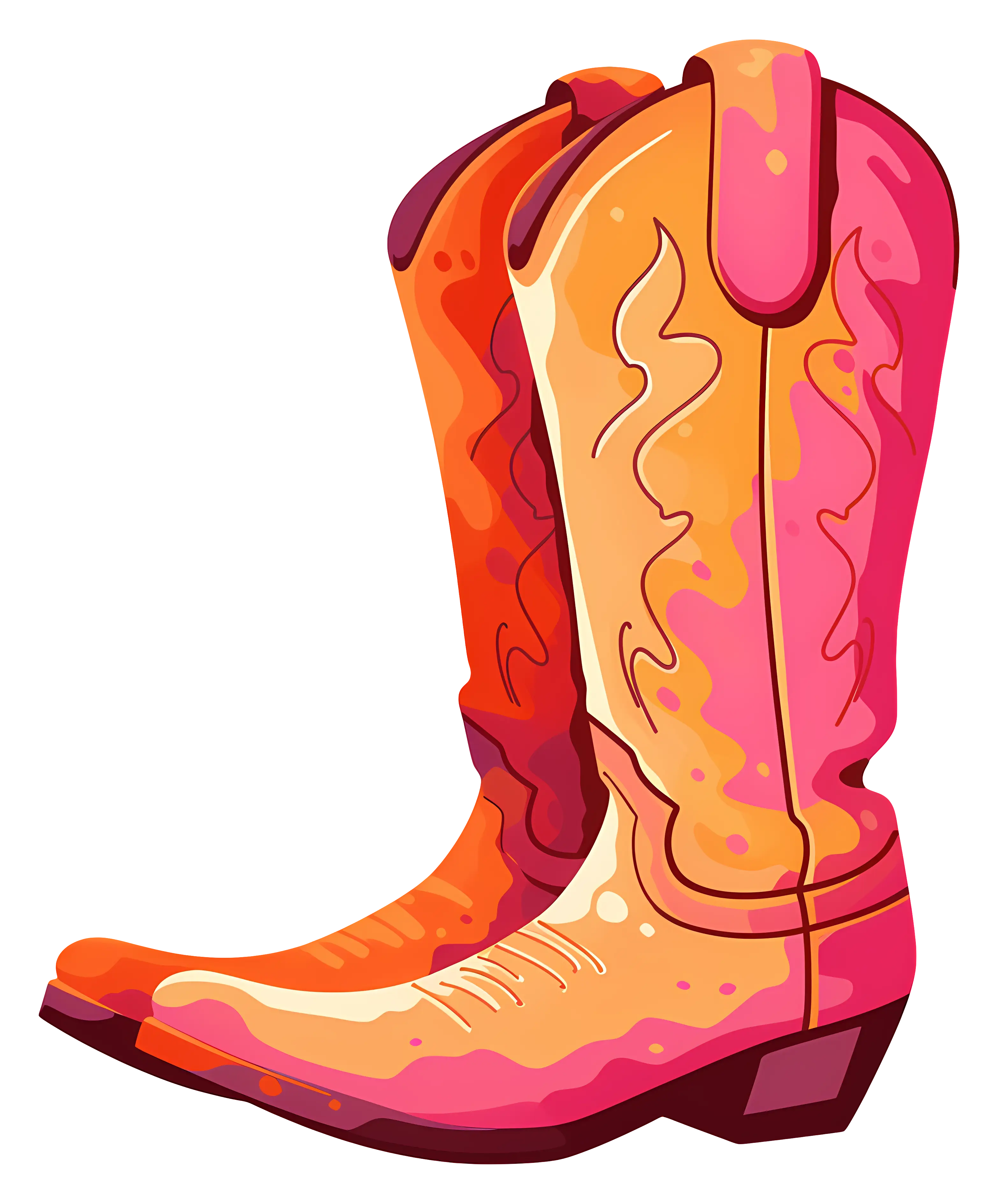Vibrant Cowboy Boots