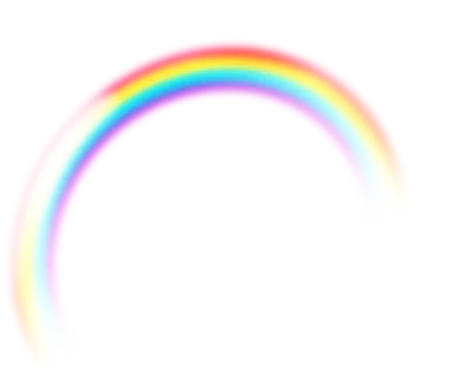 Colorful Rainbow Arc Illustration