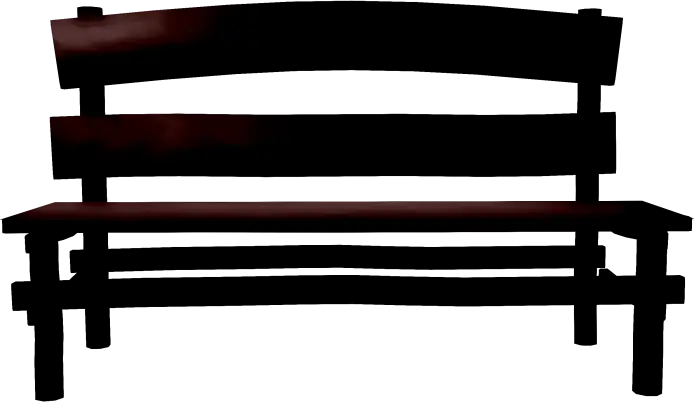 Wooden Bench Silhouette