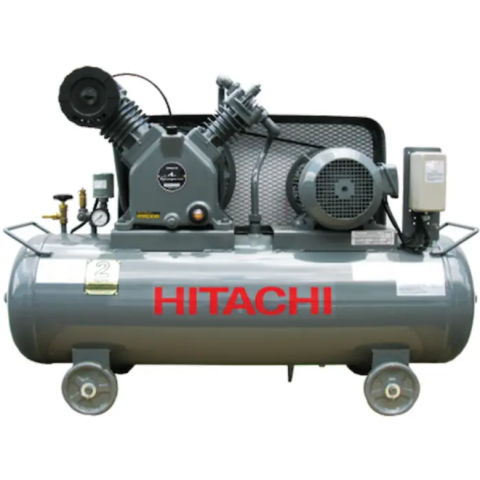 Gray Hitachi Air Compressor for Industrial Use