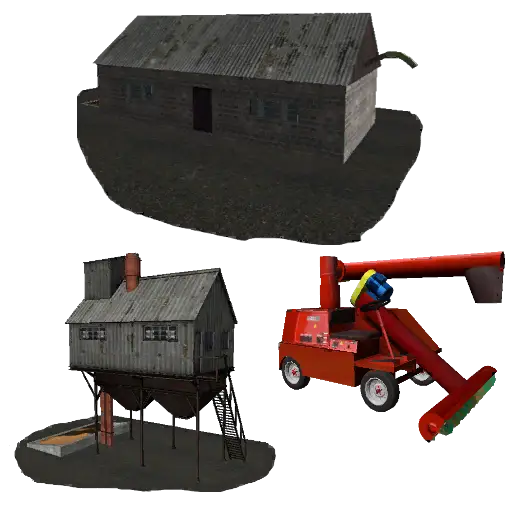 Rustic Old Farm Buildings