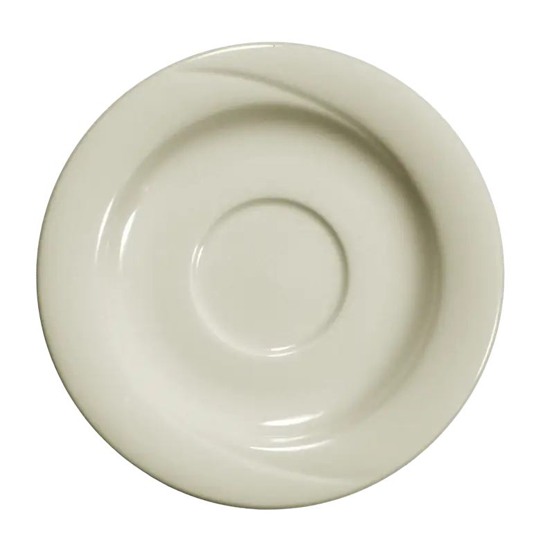White Ceramic Plate in Minimalist Design