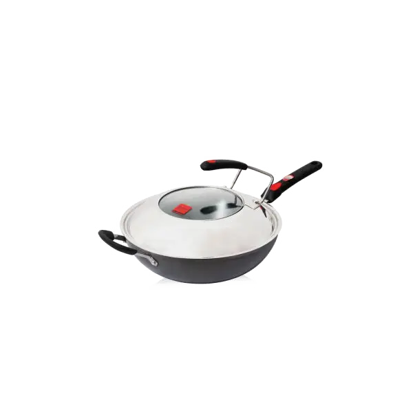 Modern Kitchen Wok with Lid