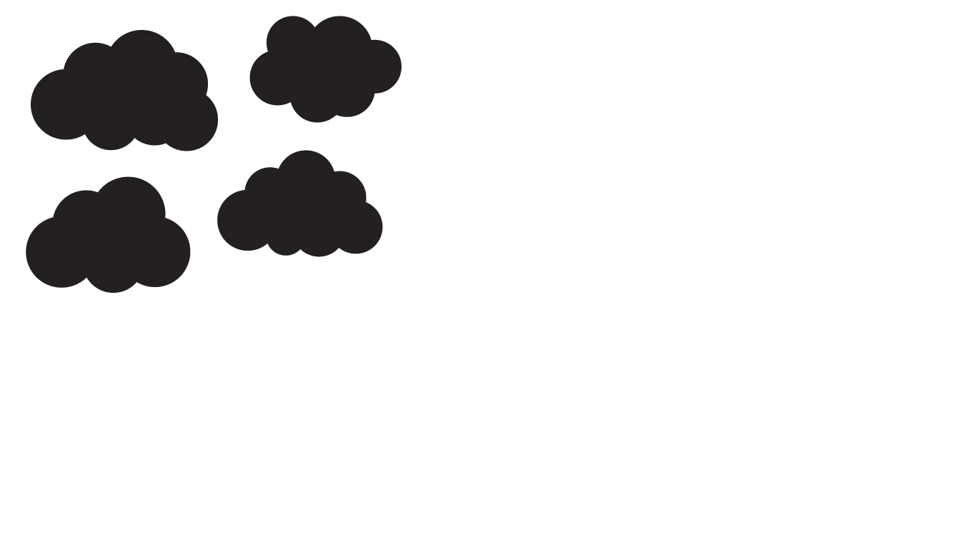 Cloud Silhouettes in Sky