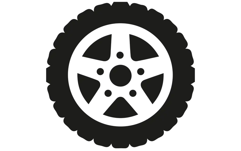 Black Tire for Vehicle