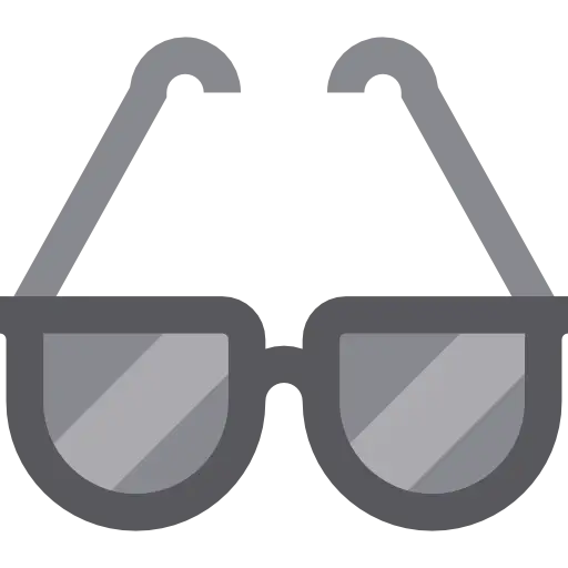 Stylish Gray Sunglasses Emoji Style